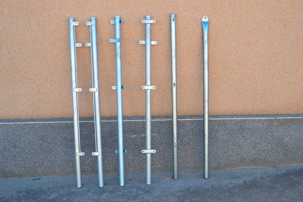 Postes Malla Simple Torsión