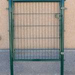 Puerta Verde con Malla Electrosoldada de 1,00 x 1,00 m.Alt.