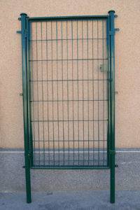 Puerta Verde con Malla Electrosoldada de 1,00 x 1,50 m.Alt.
